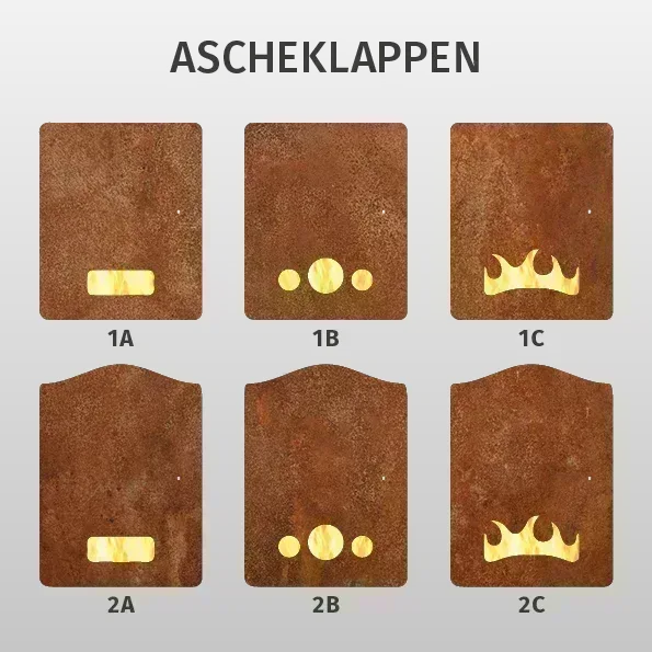Feuertonne Jäger mit Hund