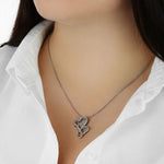 Jewelry Double Heart Halskette