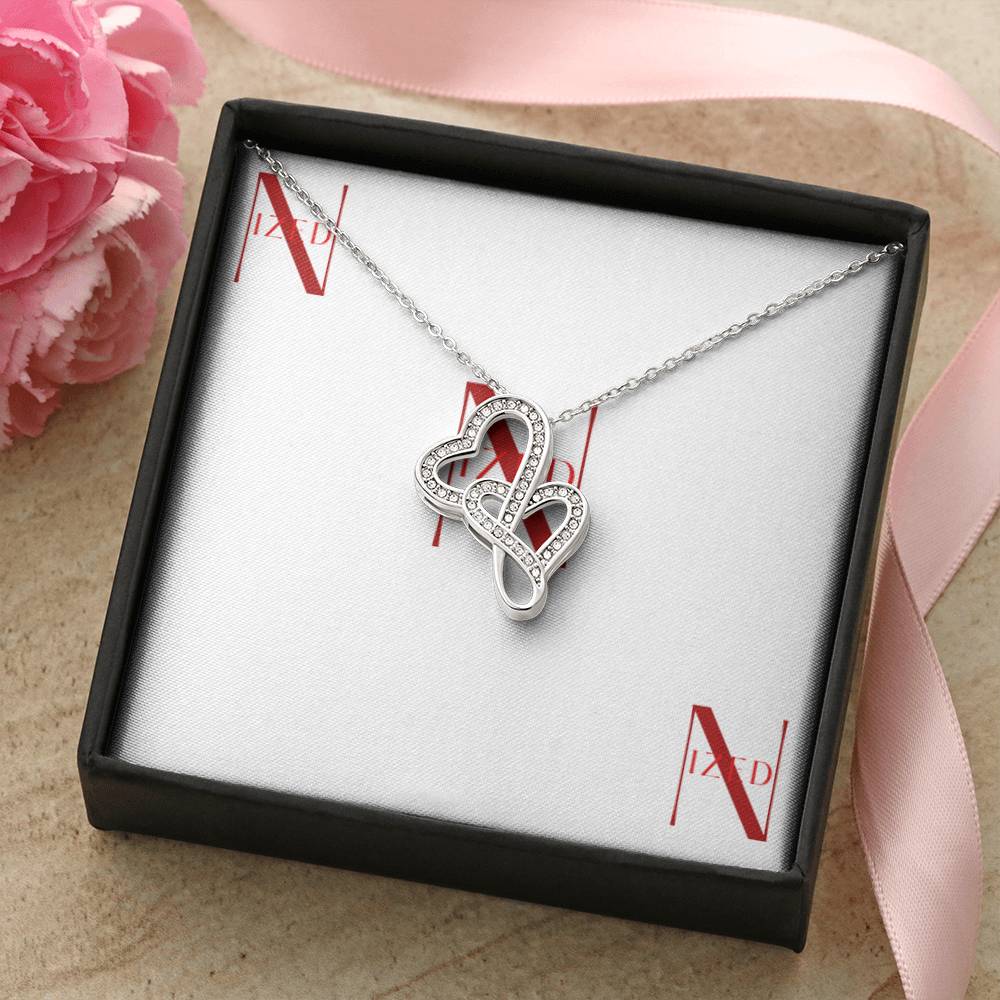 Jewelry Double Heart Halskette
