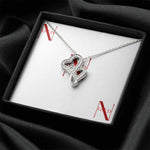 Jewelry Double Heart Halskette