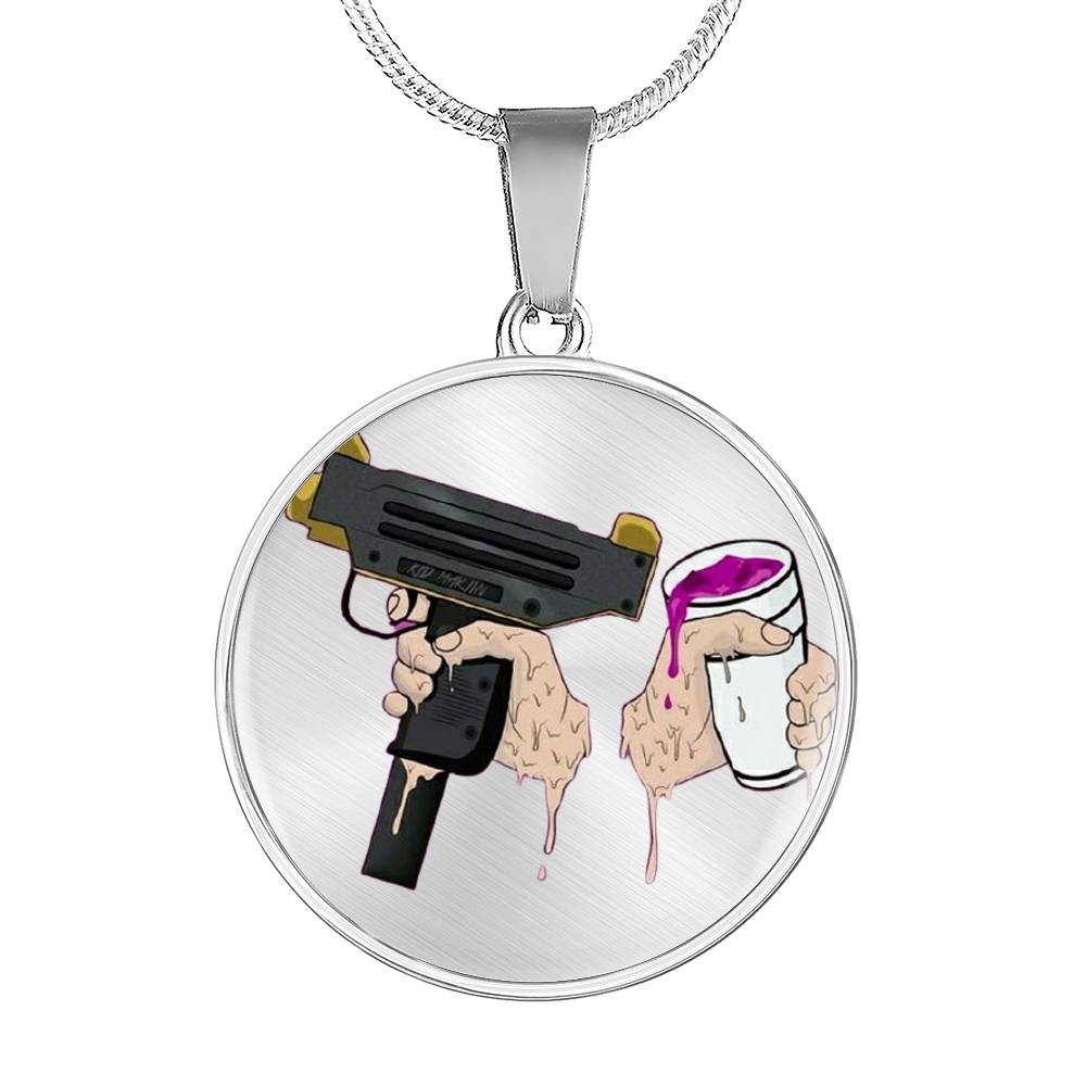 Jewelry Purple Mp5 Halskette
