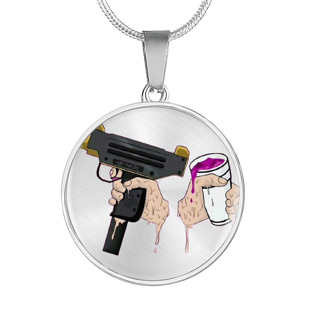Jewelry Purple Mp5 Halskette