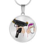 Jewelry Purple Mp5 Halskette