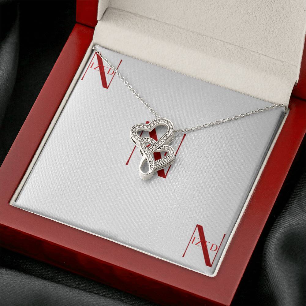 Jewelry Double Heart Halskette