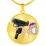 Jewelry Purple Mp5 Halskette