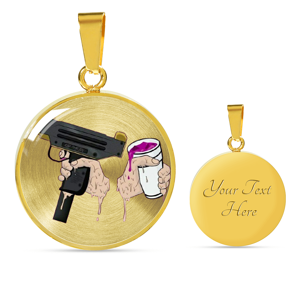 Jewelry Purple Mp5 Halskette