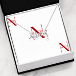 Jewelry Scripted Lov Halskette