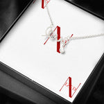 Jewelry Scripted Lov Halskette