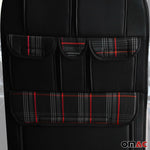Autositz Organizer Rucksitztasche Organizer mit Tasche für VW T5 2003-2015 Rot