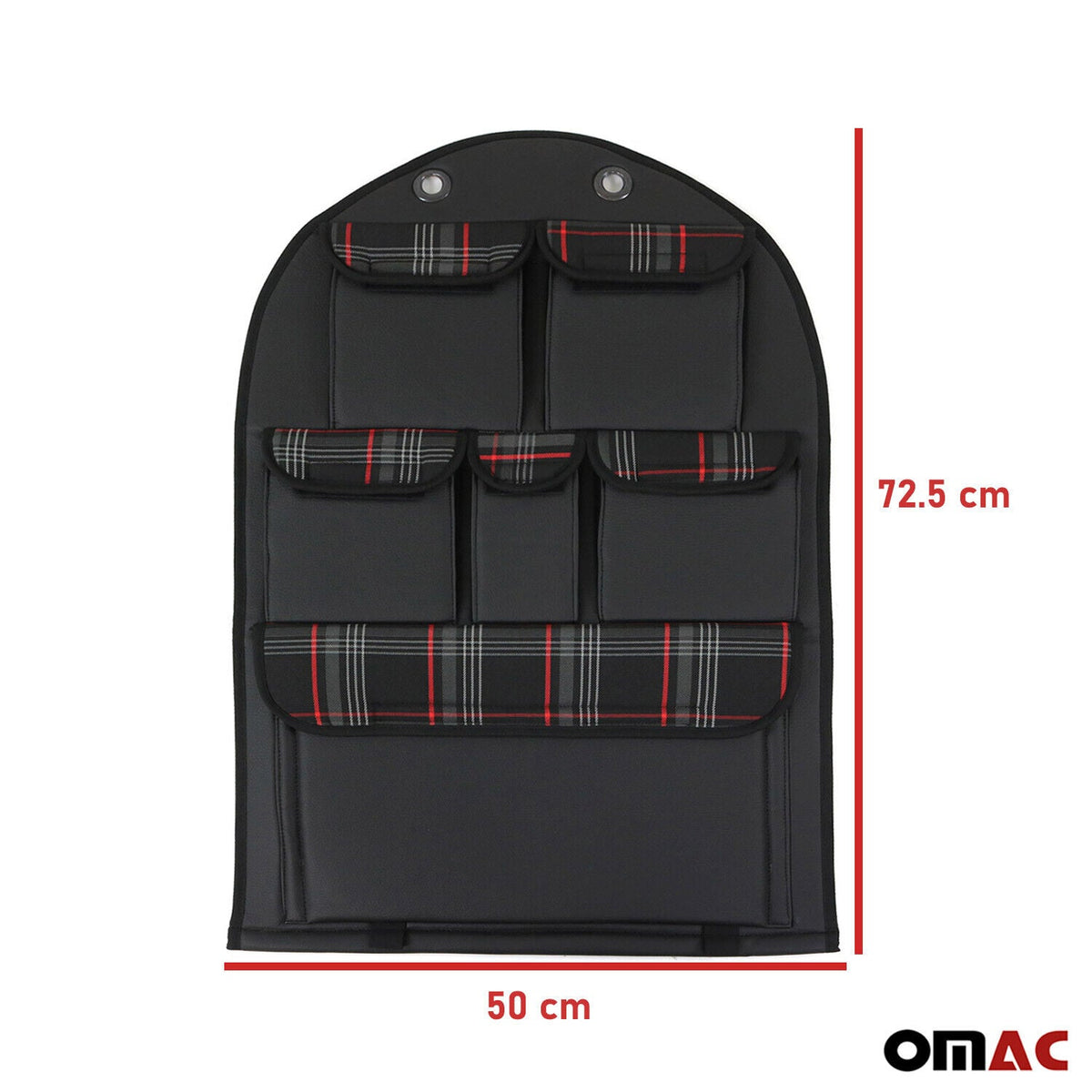 Autositz Organizer Rucksitztasche Organizer mit Tasche für VW T5 2003-2015 Rot
