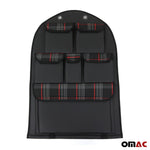 Autositz Organizer Rucksitztasche Organizer mit Tasche für VW T5 2003-2015 Rot