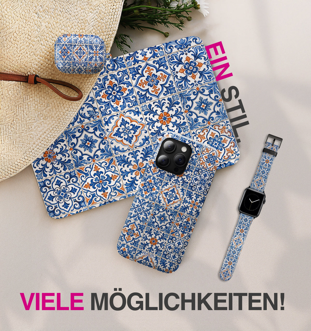 Azulejo - iPhone 16 Hülle