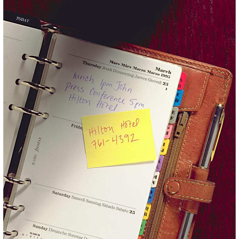 Post-it® Recycling Notes, 38 mm x 51 mm, 100 Blatt/Block, 100% PEFC