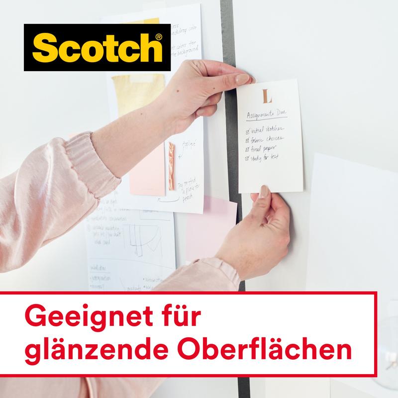 Scotch® Crystal Klebeband 6-1925R3, Nachfüllpackung, 19 mm x 25 m, 3 Rollen/Packung | Packung (1 Stück)
