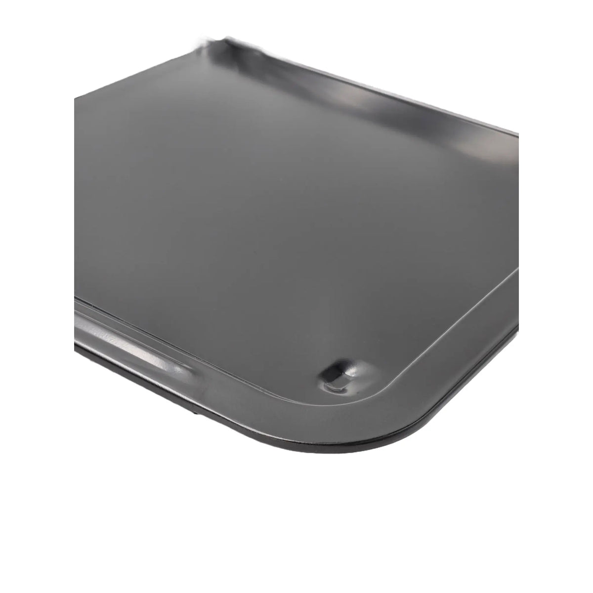 Backblech ausziehbar antihaftbeschichtet Carbonstahl Metall 33x33- 52 cm Schwarz