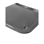 Backblech ausziehbar antihaftbeschichtet Carbonstahl Metall 33x33- 52 cm Schwarz