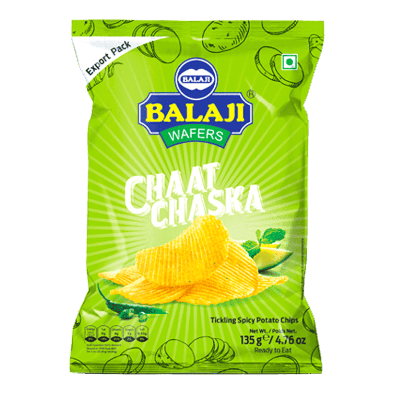 Balaji Crunchem Chaat Chaska Potato Chips 135g - Namma Markt