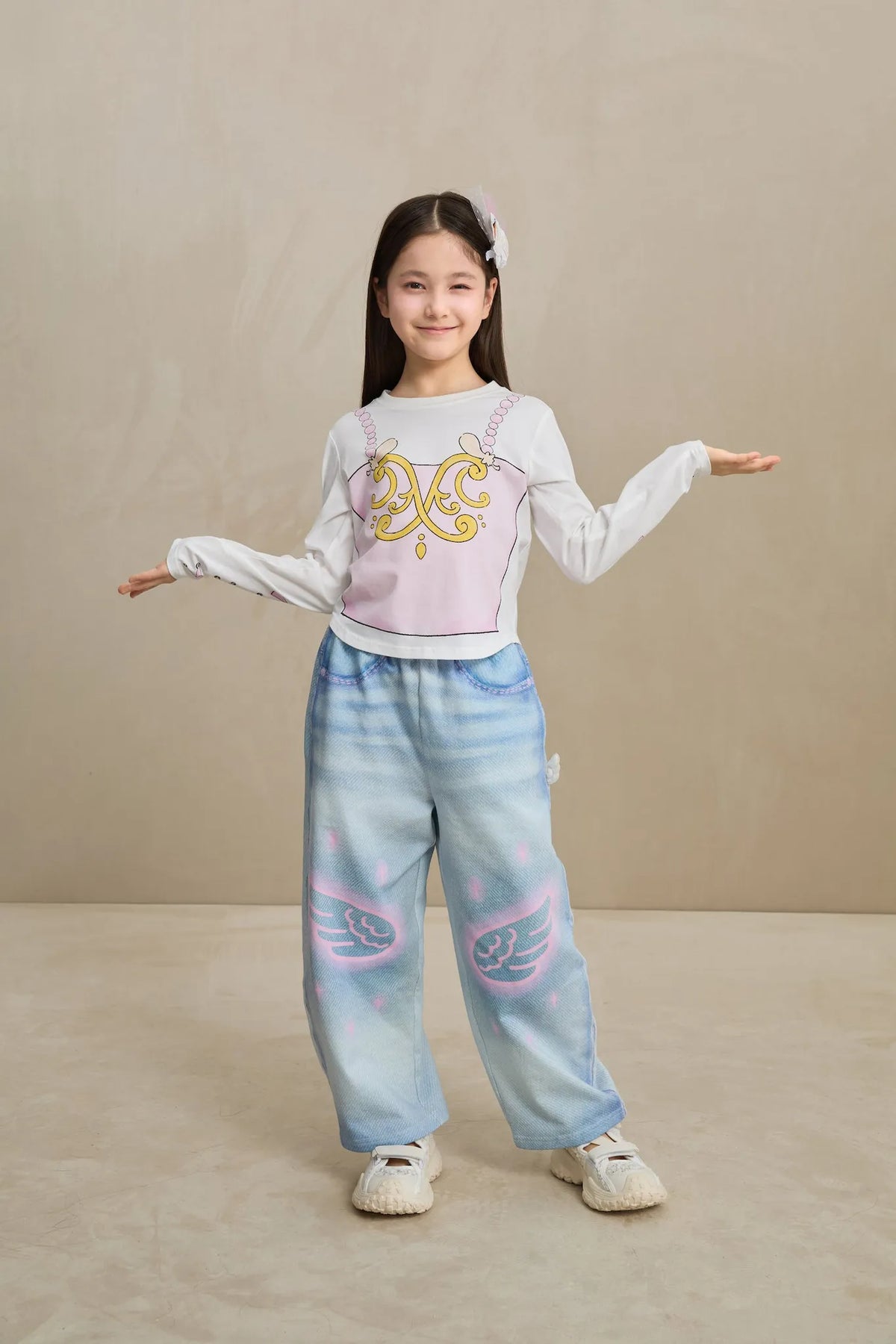 Ballet-Inspired Feather Tee
