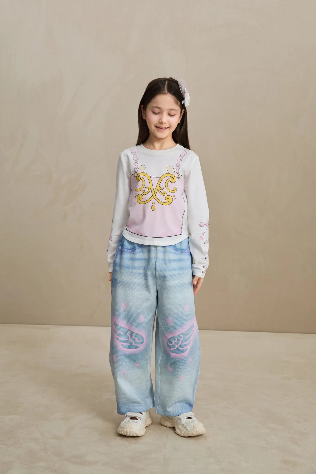 Ballet-Inspired Feather Tee