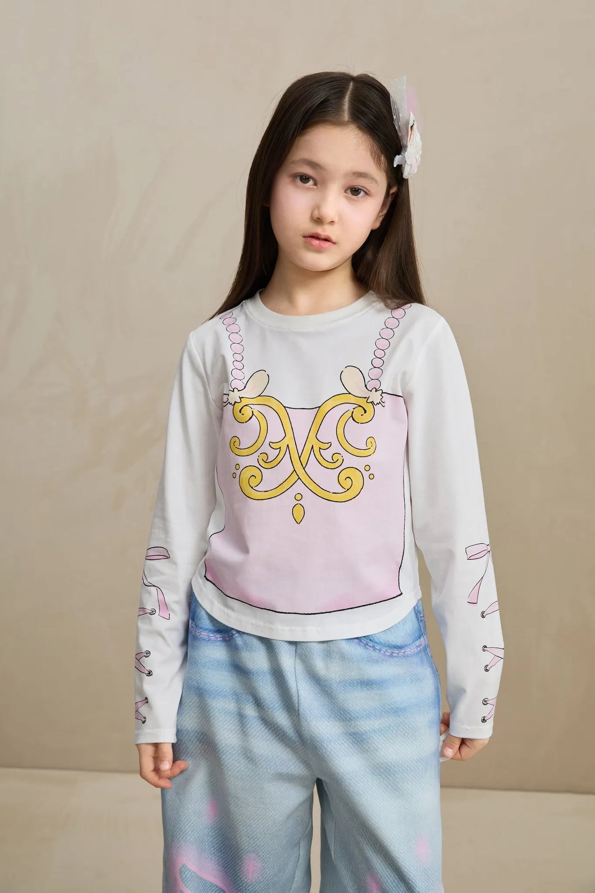 Ballet-Inspired Feather Tee