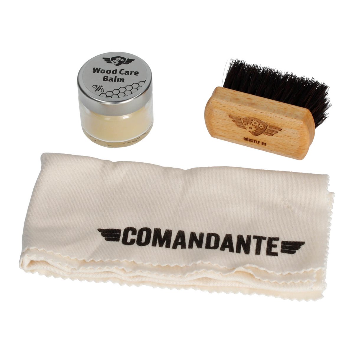 Comandante Wood Balm & Care Set – Premium-Pflege für Holz-Kaffee-Werkzeuge