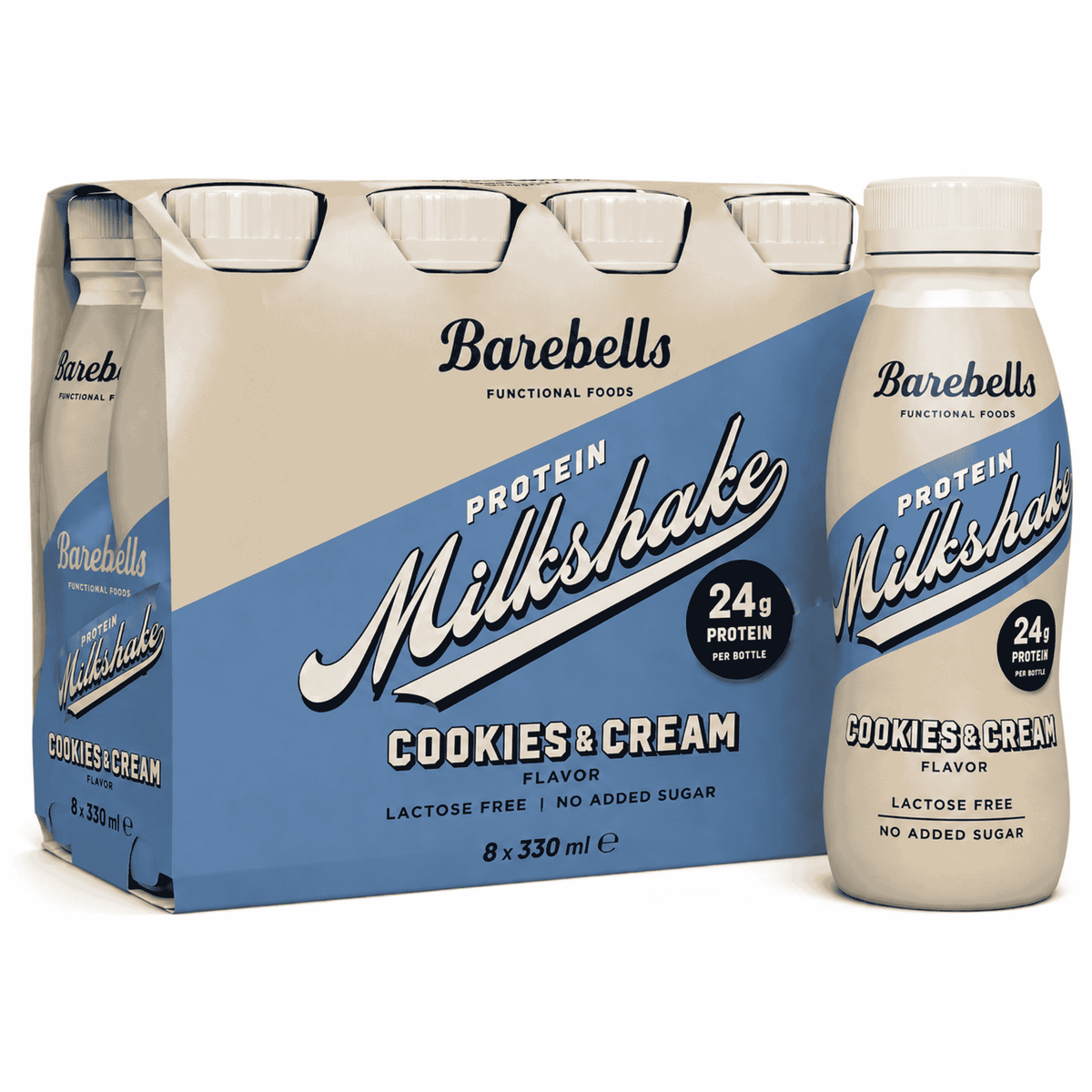 Barebells Protein Milkshake (8x330ml)