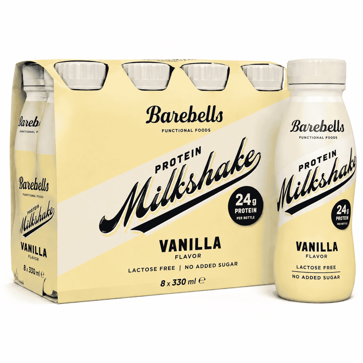 Barebells Protein Milkshake (8x330ml) Vanilla