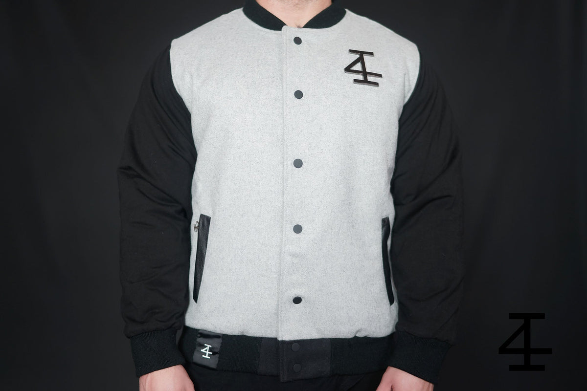 Gun Metal Jacke – Grey Melange