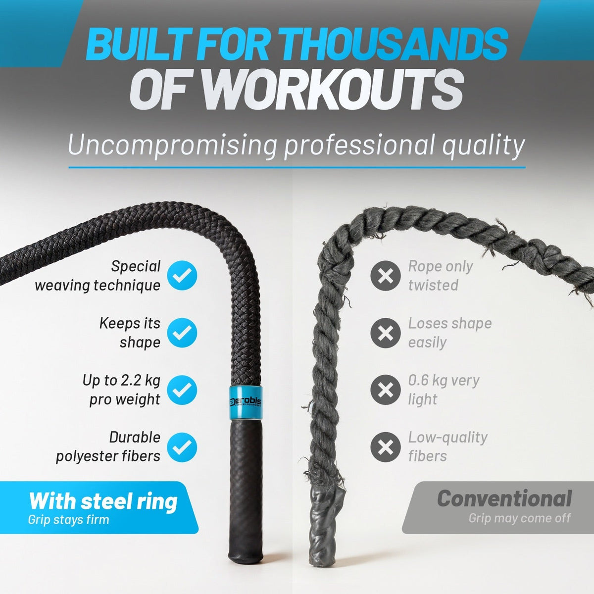 Battle Jump Rope - Heavy skipping rope