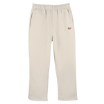 Power Jogginghose – rote Stickerei