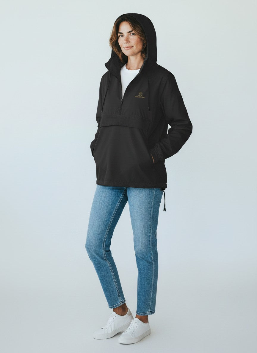 Silence Windbreaker – goldene Stickerei