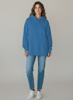 Silence Oversize Hoodie 350 g/m² – Bio-Baumwolle, goldene Stickerei