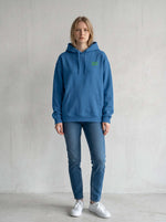 Monster Oversize Hoodie 350 g/m² – Bio-Baumwolle, grüne Stickerei Namma Markt