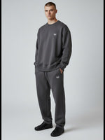 Signature Fluffy Jogginghose – weiße Stickerei