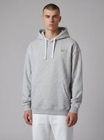 Monster Oversize Hoodie 350 g/m² – Bio-Baumwolle, grüne Stickerei