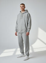 Silence Oversize Hoodie 350 g/m² – Bio-Baumwolle, goldene Stickerei