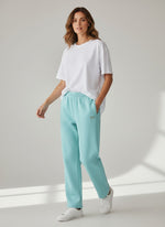 Authentic Jogginghose – goldene Stickerei