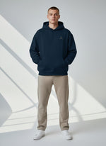 Silence Oversize Hoodie 350 g/m² – Bio-Baumwolle, goldene Stickerei