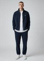 Signature Fleecejacke – weiße Stickerei
