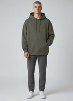 Silence Oversize Hoodie 350 g/m² – Bio-Baumwolle, goldene Stickerei