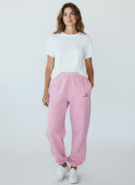Standard Fluffy Jogginghose – schwarze Stickerei