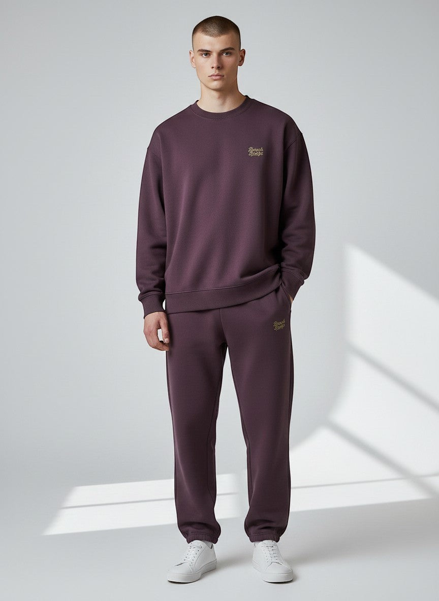 Authentic Fluffy Jogginghose – goldene Stickerei