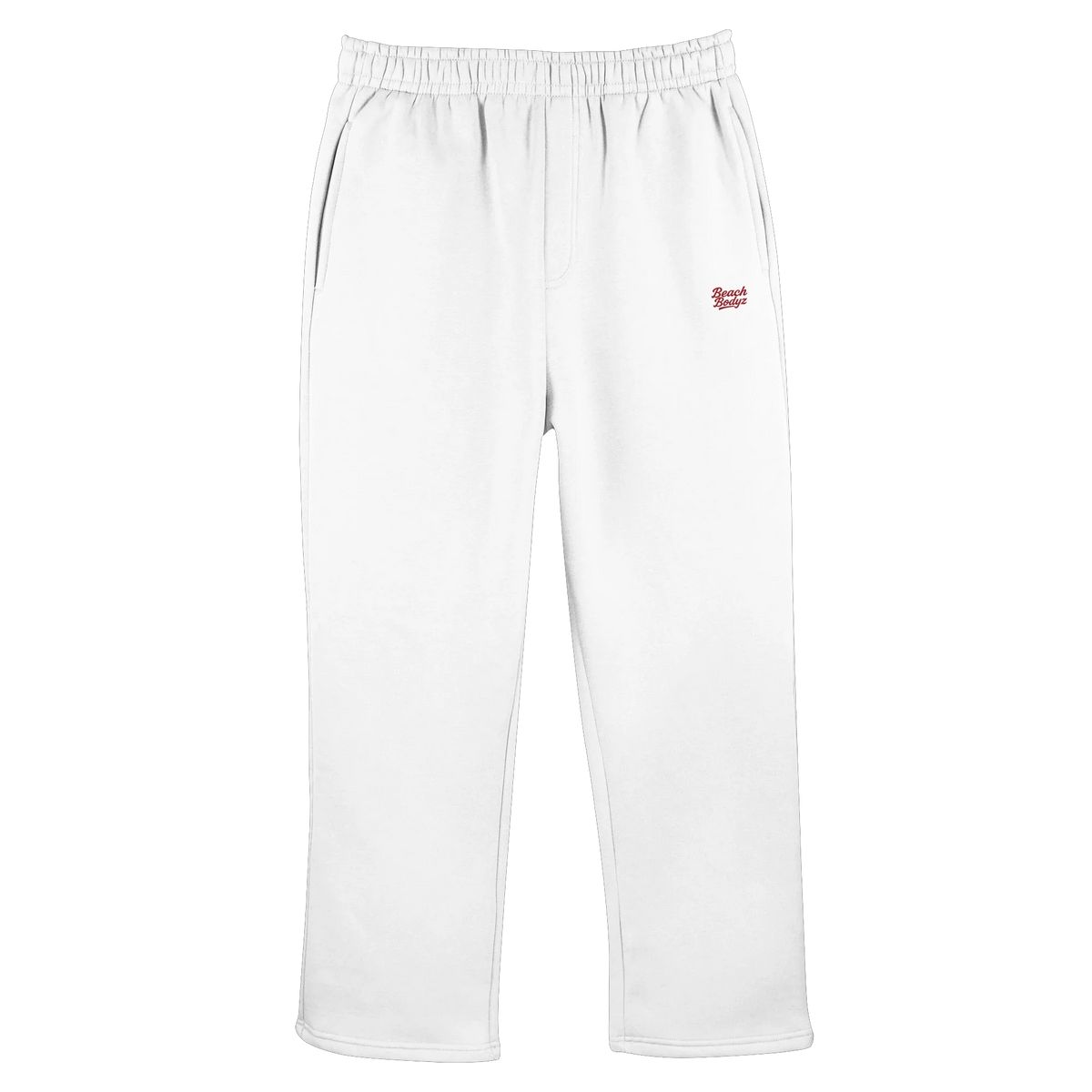 Power Jogginghose – rote Stickerei