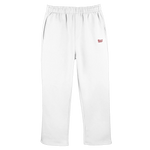 Power Jogginghose – rote Stickerei