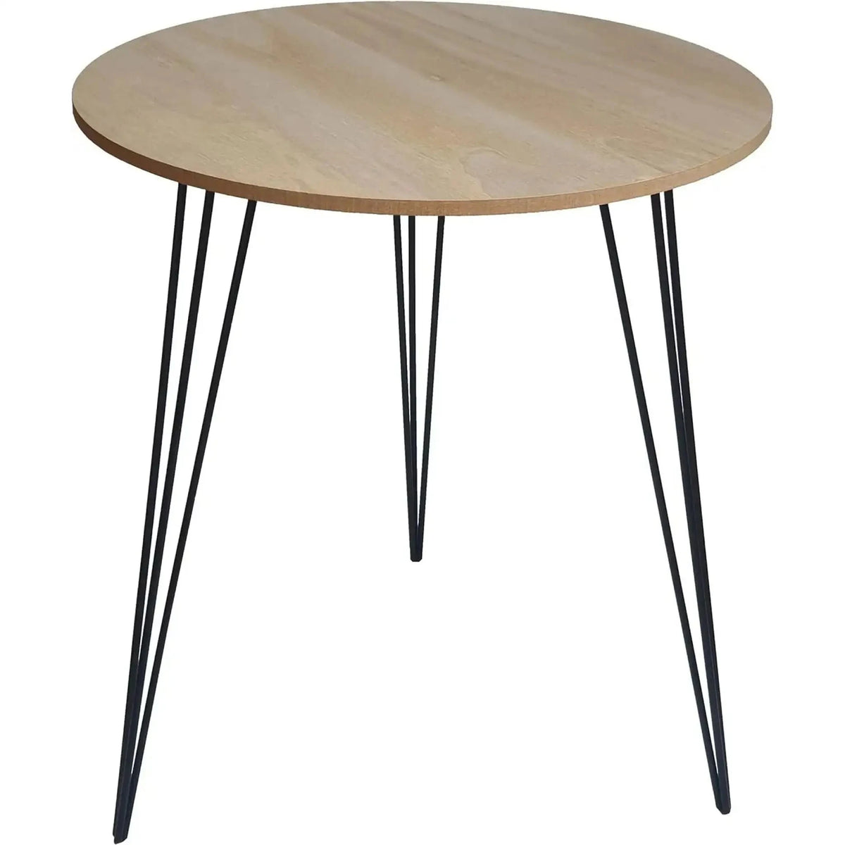 Beistelltisch Couchtisch rund Holz Metall Tisch Nachttisch Holztisch Ø 40 cm Namma Markt