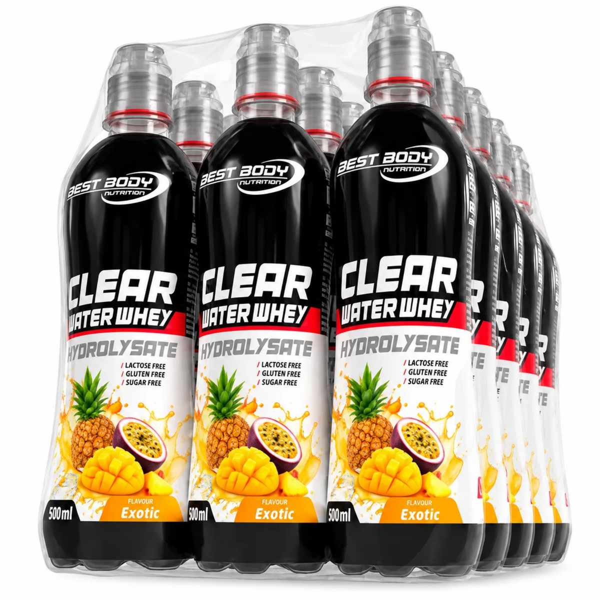 Best Body Professional Water Whey Isolate Drink 12x500ml