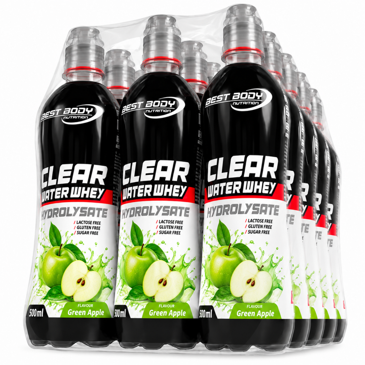 Best Body Professional Water Whey Isolate Drink 12x500ml