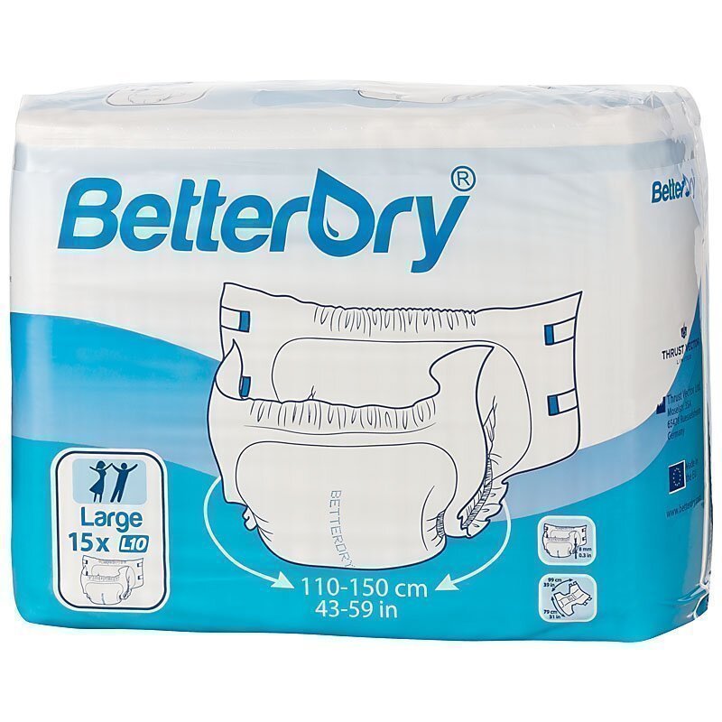 Betterdry Windeln mit Folie