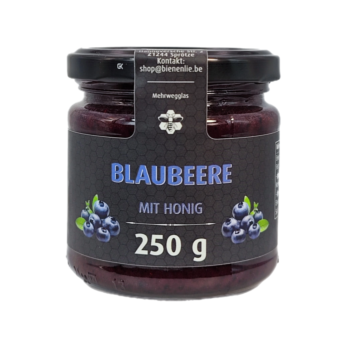 Blaubeere mit Honig - mild & fruchtig | 250g