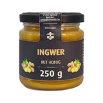 Ingwer mit Honig - würzig & leicht scharf | 250g